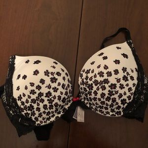 VS 36C Dream Angels Push Up Bra floral